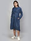 denim dresses long sleeve
